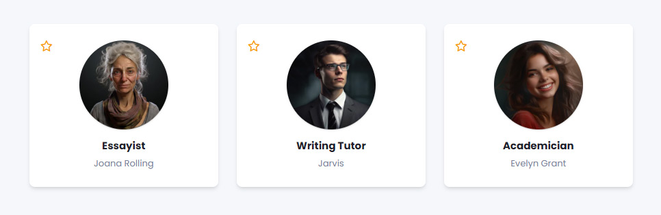 Essay chat assistants